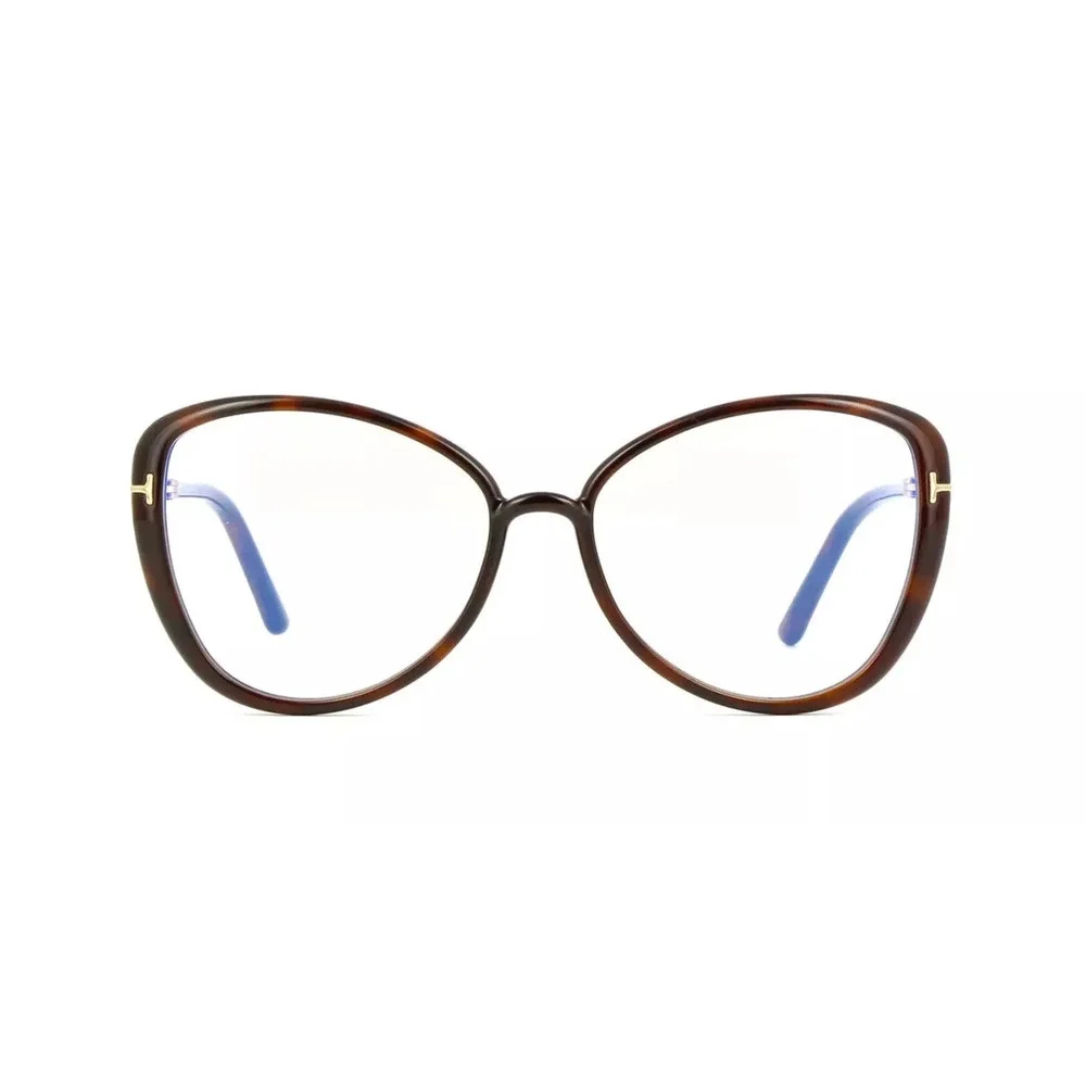 NWT Tom Ford FT5907B Havana 55mm Eyeglasses
